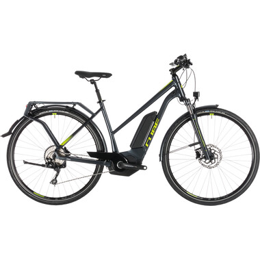 Bicicleta de viaje eléctrica CUBE KATHMANDU HYBRID PRO 500 TRAPEZ Mujer Gris 2019 0